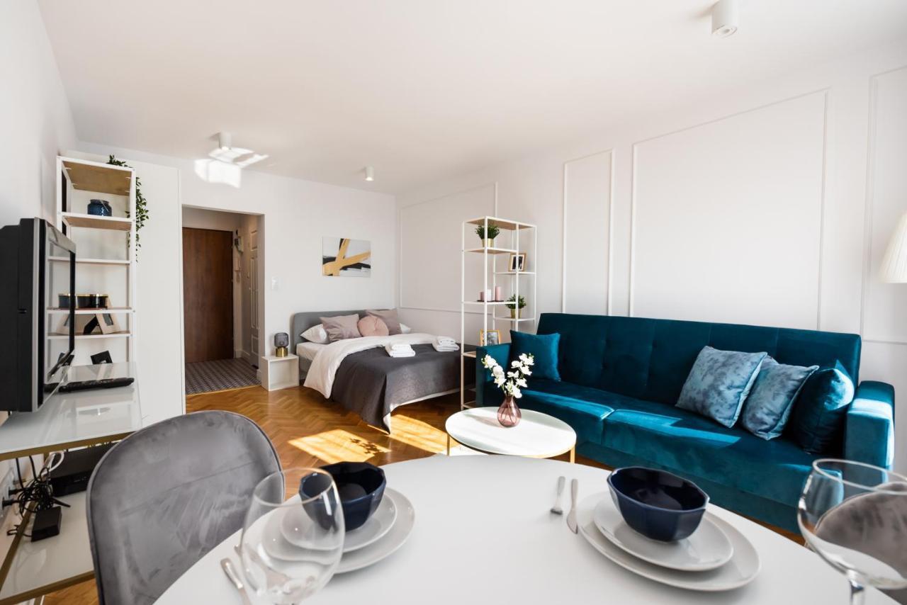 Metro Dworzec Gdanski Elegant Studio Lejlighed Warszawa Eksteriør billede